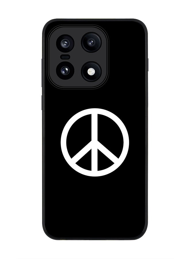 Stylizedd For OnePlus 15 Case,Slim fit Camera Protection, Shockproof Thin Phone cover  - Peace Sign - Image 1